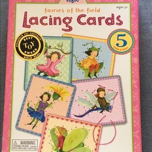 Brand new fairy lacing cards.